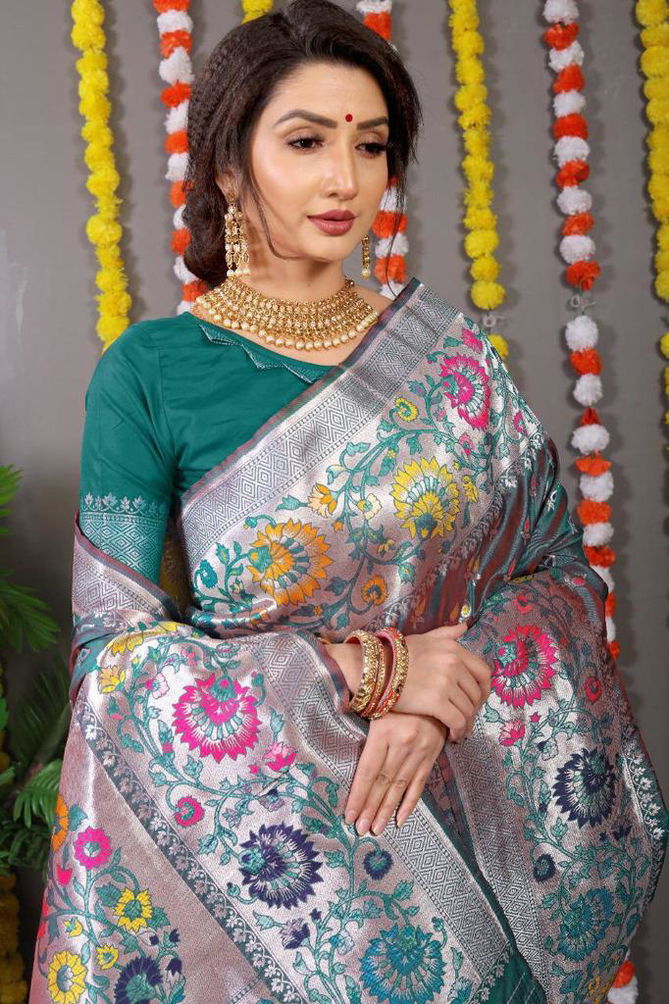 Kohinoor Silk By Policona Soft Silk Designer Saree Catalog